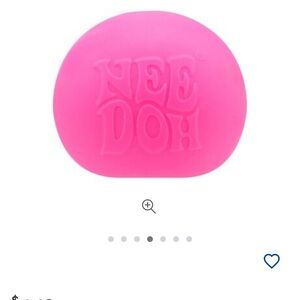 NeeDoh Schylling Color Change PINK ball NEW